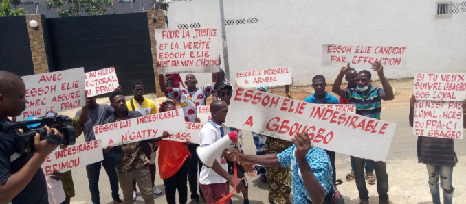 Des militants Ppa-Ci de Dabou ne veulent pas du candidat Essoh Élie pour la municipale