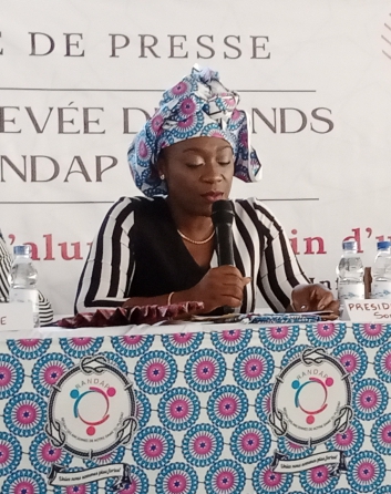 Mme Sonia Aka Gagbé, présidente de Randap Mme Sonia Aka Gagbé, présidente de Randap