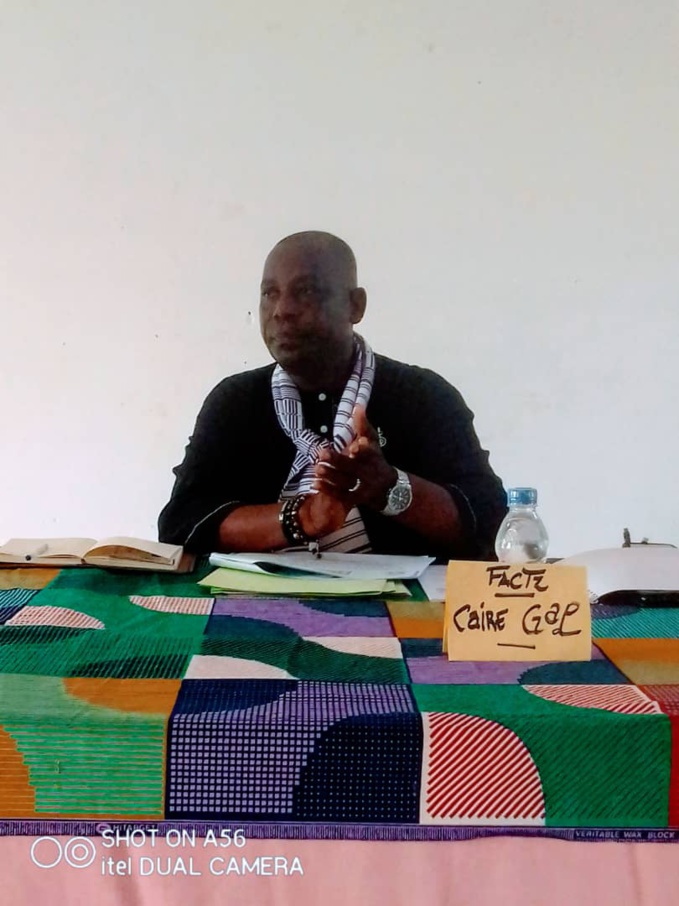 Touré Yssouf, le commissaire général du Fartz Touré Yssouf, le commissaire général du Fartz