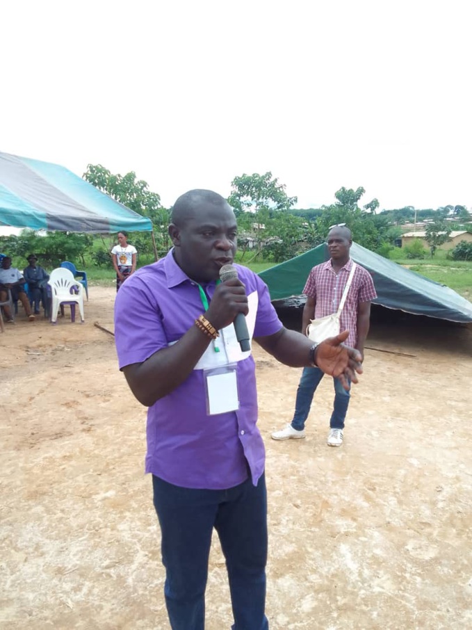 M. Kouakou Olivier, PCA de la coopérative agricole Scoopéco-Coop-ca félicité pour son dynamisme