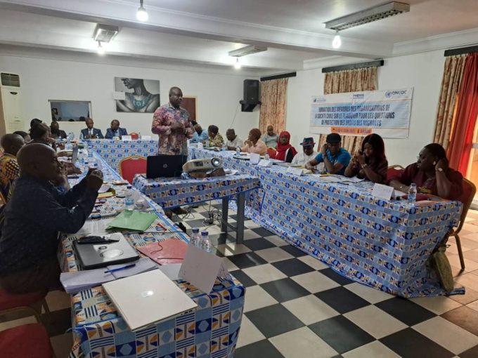 Les débats étaient enrichissants au cours de cet atelier Les débats étaient enrichissants au cours de cet atelier