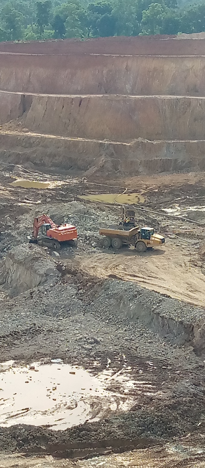 Une vue du site de Tongon Une vue du site de Tongon