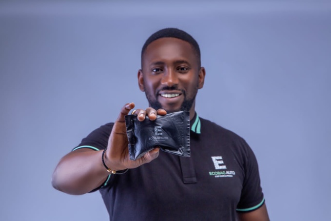 Bakayoko Aboubacar André, le concepteur de écobagauto Bakayoko Aboubacar André, le concepteur de écobagauto