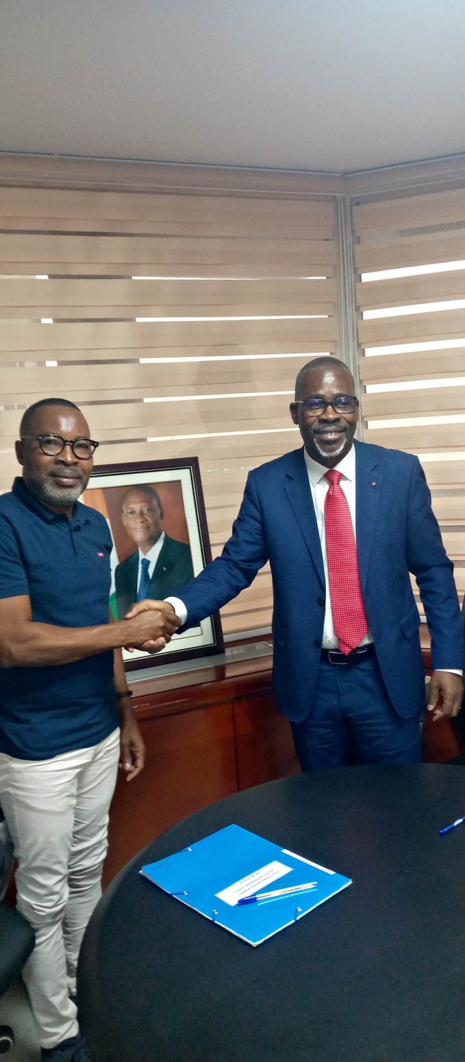 Joachim Beugré et Firmin Nangah ensemble pour Jacqueville Joachim Beugré et Firmin Nangah ensemble pour Jacqueville