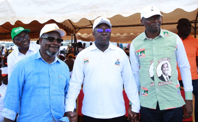 Campagne régionale dans l'Iffou/ Jean Claude Kouassi ( Rhdp) démarre très fort Campagne régionale dans l'Iffou/ Jean Claude Kouassi ( Rhdp) démarre très fort