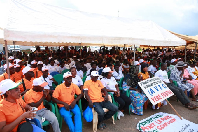 Campagne régionale dans l'Iffou/ Jean Claude Kouassi ( Rhdp) démarre très fort