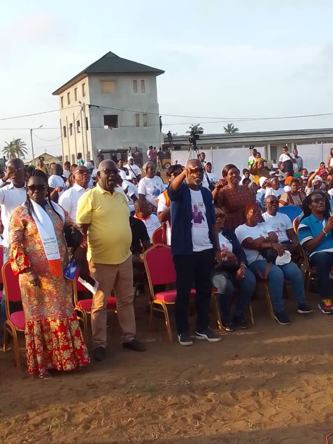 Le candidat du Rhdp a mobilisé un grand public Le candidat du Rhdp a mobilisé un grand public