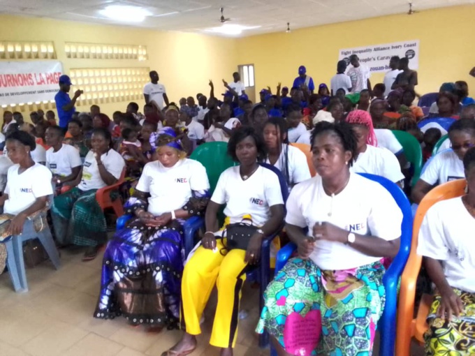 Les jeunes et les femmes ont répondu massivement à cette rencontre de la Tlp-Ci à Zouan Hounien Les jeunes et les femmes ont répondu massivement à cette rencontre de la Tlp-Ci à Zouan Hounien