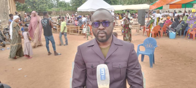 Le président de l'Aeb,  Camara Mohamed Le président de l'Aeb,  Camara Mohamed