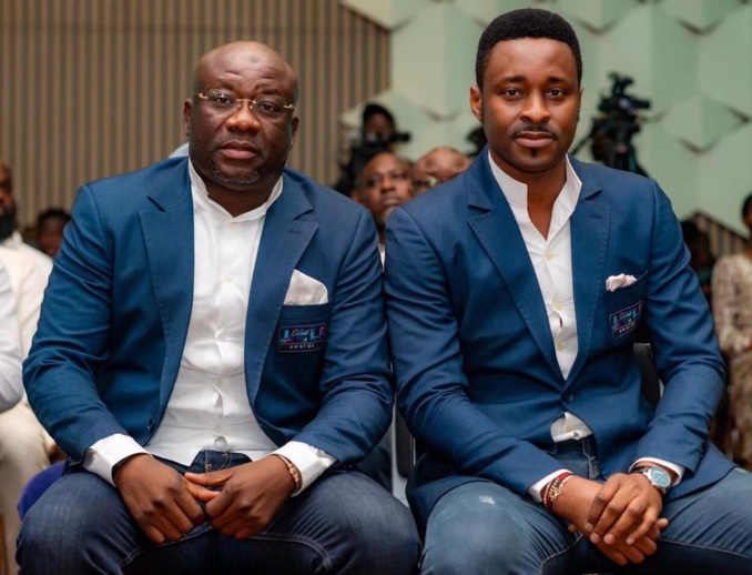 Ismaël Savané (à g) et Cheick Yvan, organisateurs de Jayli Awards Ismaël Savané (à g) et Cheick Yvan, organisateurs de Jayli Awards