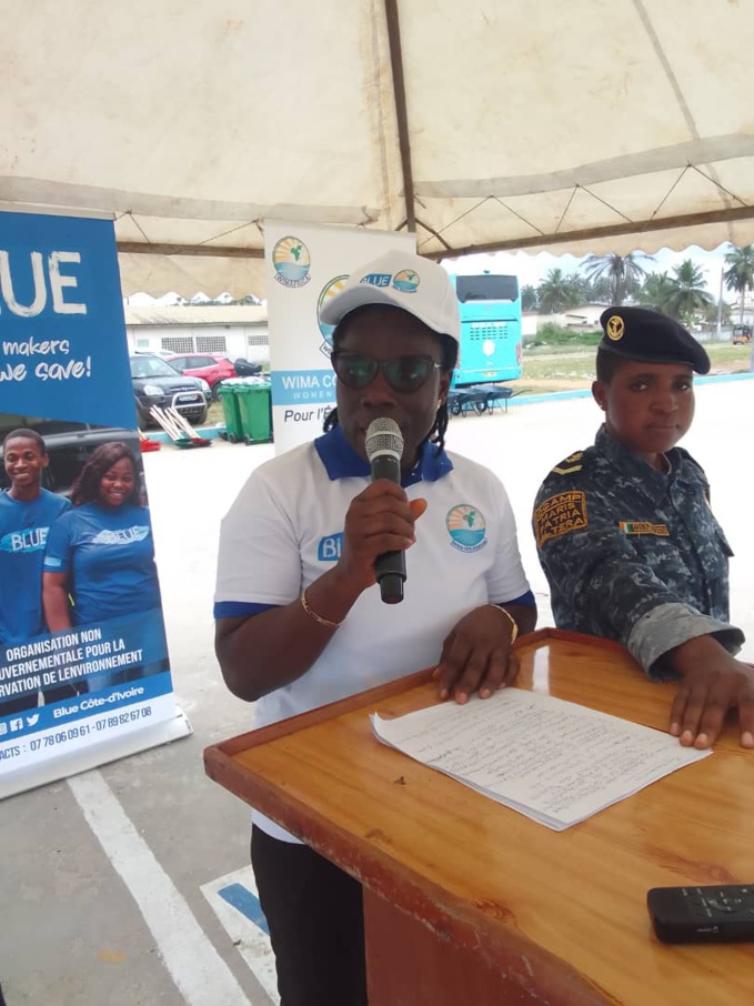 Colonel Béda Hortense présidente de Wima Côte d'Ivoire Colonel Béda Hortense présidente de Wima Côte d'Ivoire