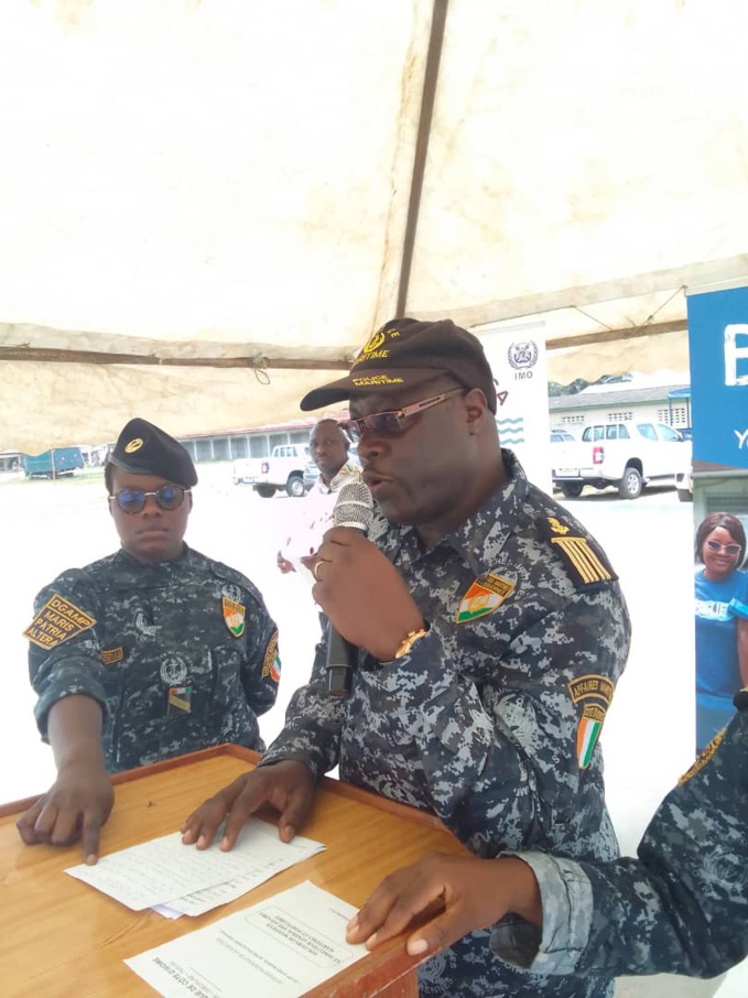 Colonel JL Koa Perrimon, représentant le Dgamp Colonel JL Koa Perrimon, représentant le Dgamp