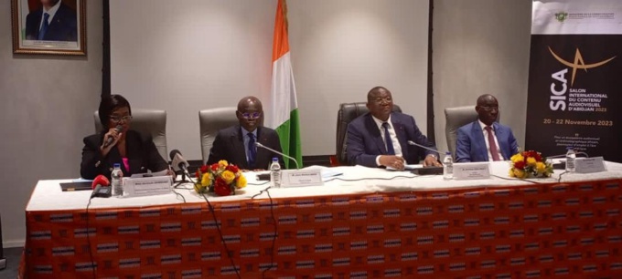 Salon international du contenu audiovisuel(Sica) / Le ministre Amadou Coulibaly dévoile les grands axes aux professionnels et acteurs de l'audiovisuel Salon international du contenu audiovisuel(Sica) / Le ministre Amadou Coulibaly dévoile les grands axes aux professionnels et acteurs de l'audiovisuel