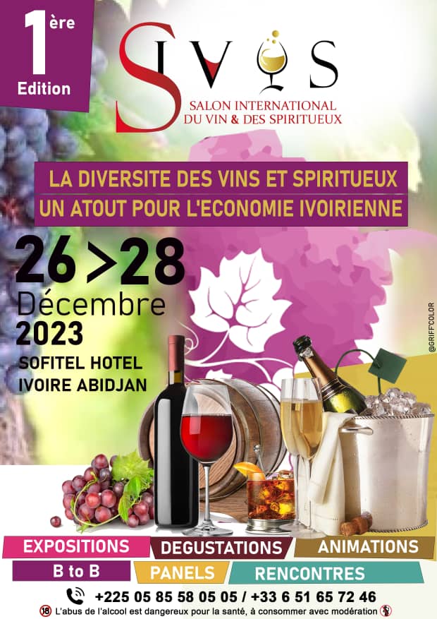 1er salon international du vin et spiritueux/ Voici ce que le vin rapporte à la Côte d'Ivoire