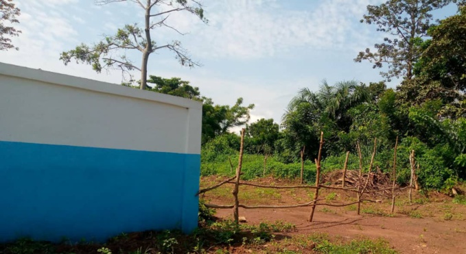 Un aspect du centre de santé d'Iffounou sans véritable clôture