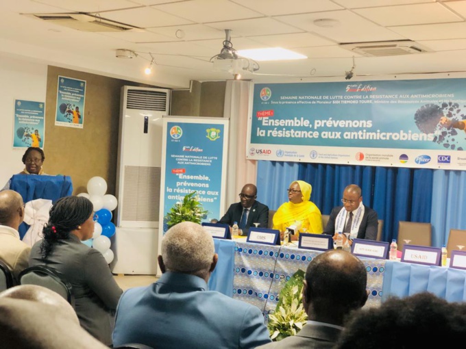 Lancement de la 5ème édition de la semaine mondiale de la lutte contre la résistance aux antimicrobiens (RAM) en Côte d’Ivoire. Lancement de la 5ème édition de la semaine mondiale de la lutte contre la résistance aux antimicrobiens (RAM) en Côte d’Ivoire.