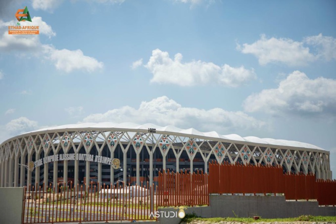 Le stade olympique Alassane Ouattara d'Ebimpé a désormais fière allure