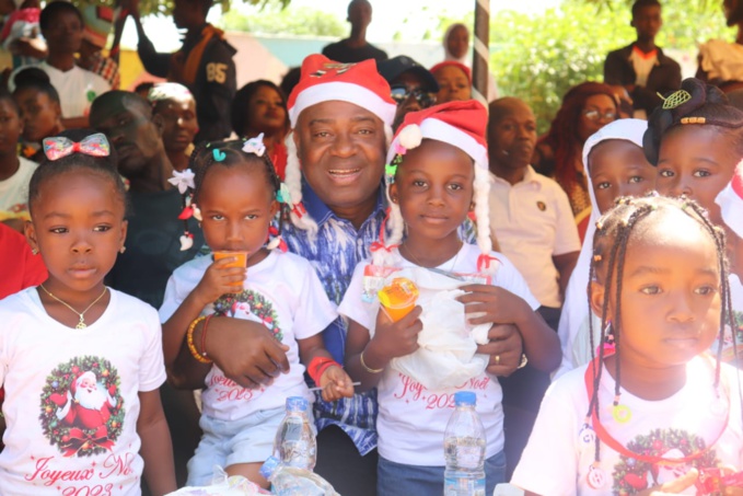 Daoukro/Le député Akoto donne le sourire à 200 enfants