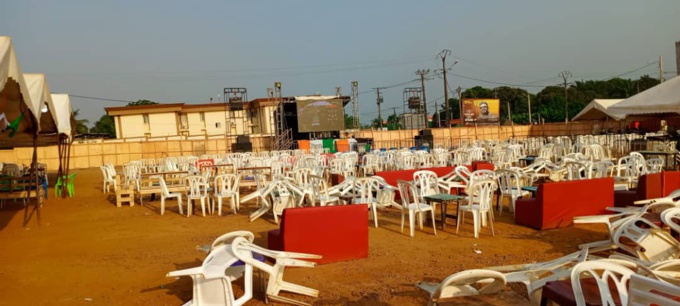 Le village Can de Dabou toujours vide Le village Can de Dabou toujours vide