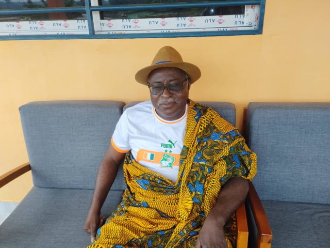 Le chef Agnimel Yédes Laurent, de Bouboury Le chef Agnimel Yédes Laurent, de Bouboury