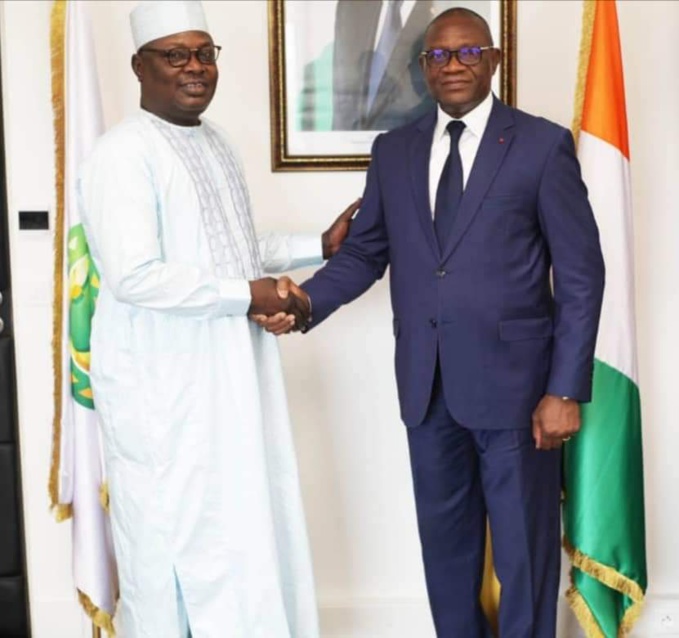 Can23/ Le ministre tchadien séduit par l'organisation de la Can Can23/ Le ministre tchadien séduit par l'organisation de la Can