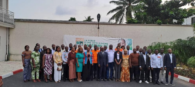 Union des jeunes du Rhdp (UJ-RHDP)/ Un bureau exécutif de  45 membres présenté Union des jeunes du Rhdp (UJ-RHDP)/ Un bureau exécutif de  45 membres présenté