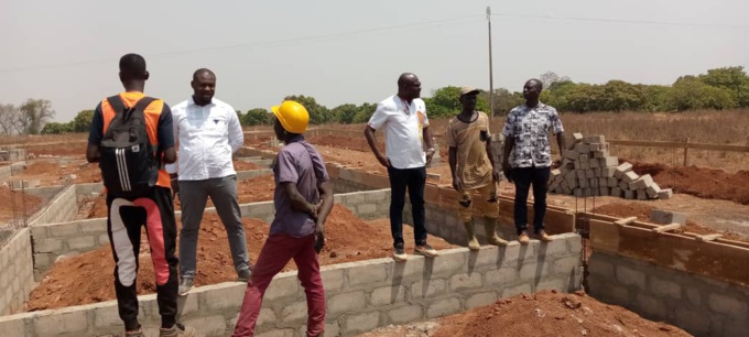 Sinématiali/ La construction d'une sous préfecture ultra moderne à Bahouakaha Sinématiali/ La construction d'une sous préfecture ultra moderne à Bahouakaha