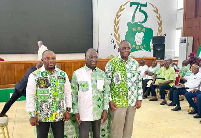 Secretariat exécutif Pdci-Rda/ Maurice Guikahué à Emmou Sylvestre: " Vous honorez la mémoire d'Henri Konan Bédié " Secretariat exécutif Pdci-Rda/ Maurice Guikahué à Emmou Sylvestre: " Vous honorez la mémoire d'Henri Konan Bédié "