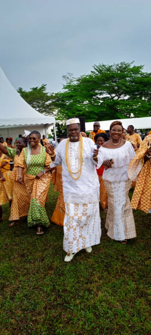 Les 80 ans de René Diby célébrés dans son village en présence du premier ministre Beugré Mambé