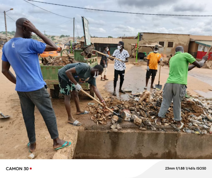 Une opération de déguerpissement et d'assainissement d'envergure dans les quartiers de Daoukro