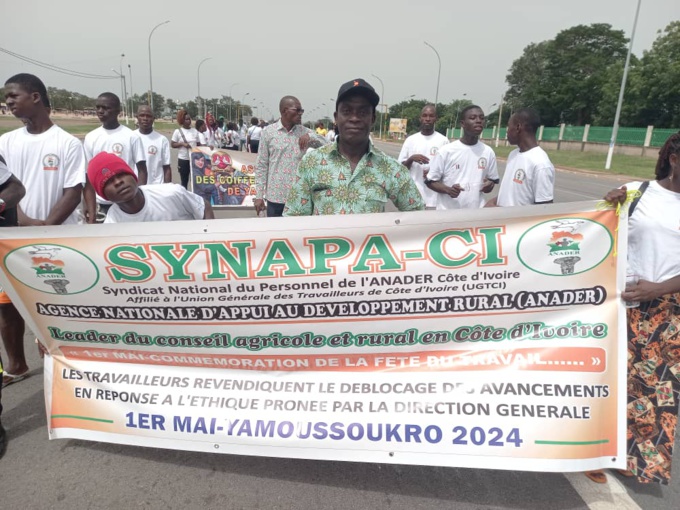 Anader/ Le Synapa-ci reconnaissant de l'engagement du directeur général/ Ce qu'il propose Anader/ Le Synapa-ci reconnaissant de l'engagement du directeur général/ Ce qu'il propose