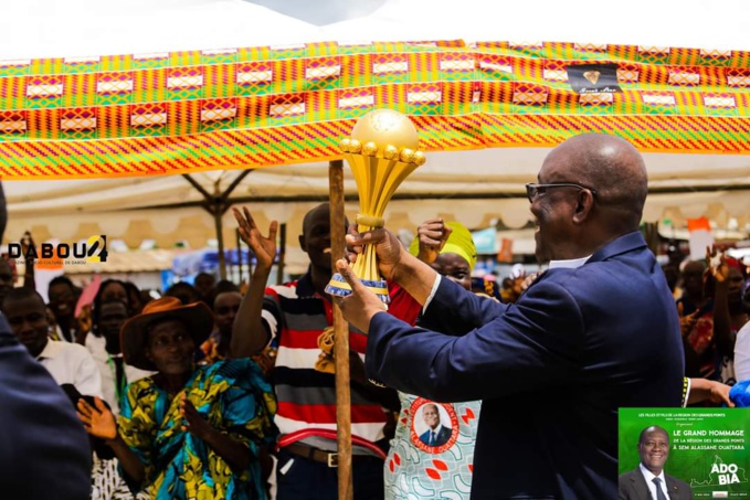 Journée d'hommage au chef de l'Etat à Dabou/ Les faits marquants de la cérémonie. Journée d'hommage au chef de l'Etat à Dabou/ Les faits marquants de la cérémonie.
