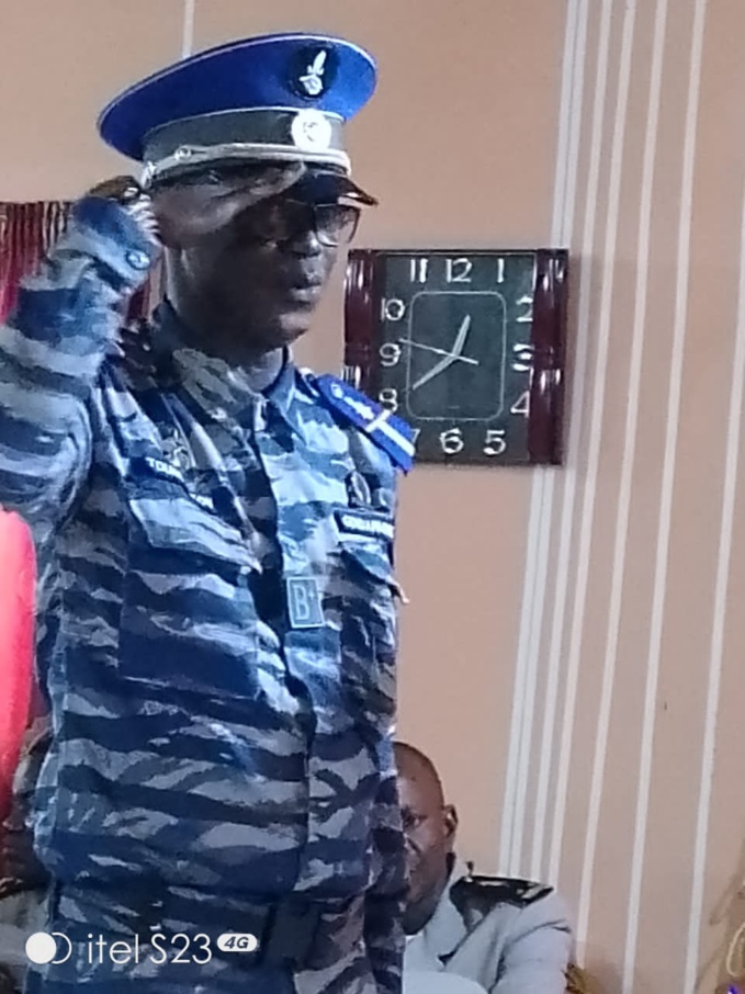 Adj/ chef Touré Sékou, nouveau patron de la brigade de gendarmerie de Bangolo Adj/ chef Touré Sékou, nouveau patron de la brigade de gendarmerie de Bangolo