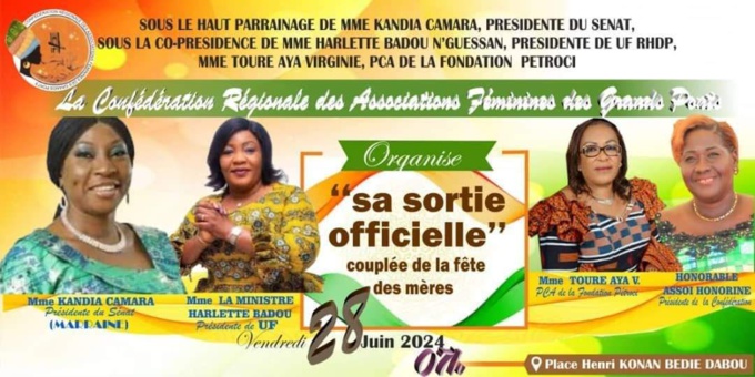 Visite de Tidiane Thiam à Dabou/ Les femmes du Rhdp se lancent entre les roues du Pdci Visite de Tidiane Thiam à Dabou/ Les femmes du Rhdp se lancent entre les roues du Pdci