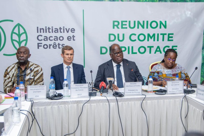 Initiative Cacao et Forêts: Laurent Tchagba invite les acteurs à plus d'engagement pour l'atteinte des objectifs Initiative Cacao et Forêts: Laurent Tchagba invite les acteurs à plus d'engagement pour l'atteinte des objectifs
