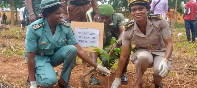 Daoukro/ Célébration de la journée de l'arbre/ La directrice régionale des Eaux et forêts tire la sonnette d'alarme Daoukro/ Célébration de la journée de l'arbre/ La directrice régionale des Eaux et forêts tire la sonnette d'alarme