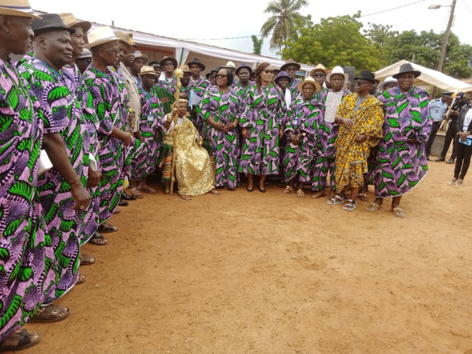 Investiture/Un journaliste à la tête du Conseil des chefs traditionnels du département de Gagnoa. Investiture/Un journaliste à la tête du Conseil des chefs traditionnels du département de Gagnoa.