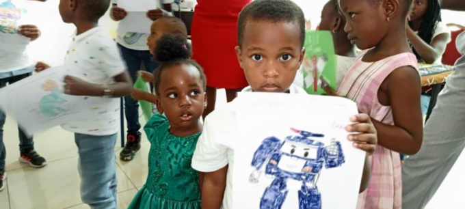 Les tout petits ont exprimé leurs talents Les tout petits ont exprimé leurs talents