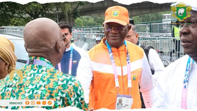 Jeux olympiques de Paris/ Le premier ministre Beugré Mambé galvanise les athlètes ivoiriens Jeux olympiques de Paris/ Le premier ministre Beugré Mambé galvanise les athlètes ivoiriens