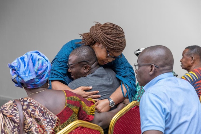 L'émotion était forte dans les familles des victimes L'émotion était forte dans les familles des victimes