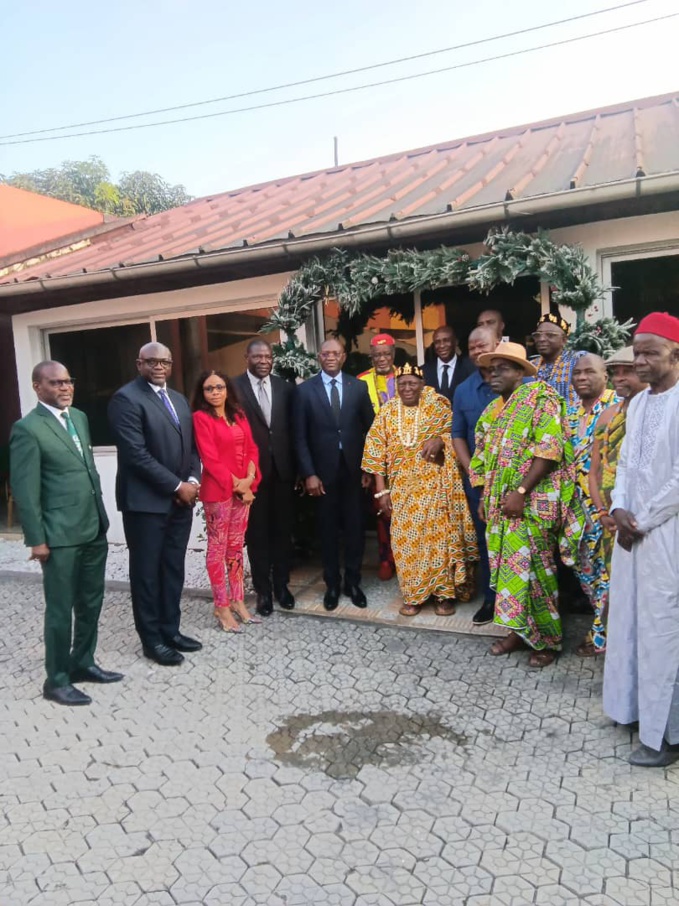 Coupe du monde de maracana en Côte d'Ivoire/ Ce que le ministre des sports, Metch Silas est allé faire chez le président de la chambre des rois Coupe du monde de maracana en Côte d'Ivoire/ Ce que le ministre des sports, Metch Silas est allé faire chez le président de la chambre des rois