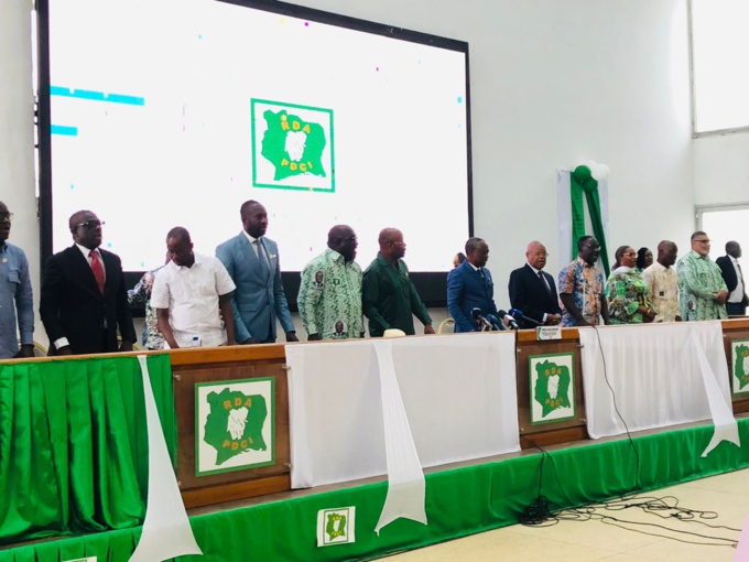 Choix du candidat du Pdci à l'élection présidentielle de 2025/Bredoumy met fin aux débats. " Les candidatures ouvertes à tous à la prochaine convention" Choix du candidat du Pdci à l'élection présidentielle de 2025/Bredoumy met fin aux débats. " Les candidatures ouvertes à tous à la prochaine convention"