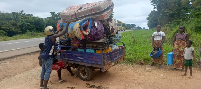 Des images choquantes des déguerpis de la forêt classée de Bonon Des images choquantes des déguerpis de la forêt classée de Bonon