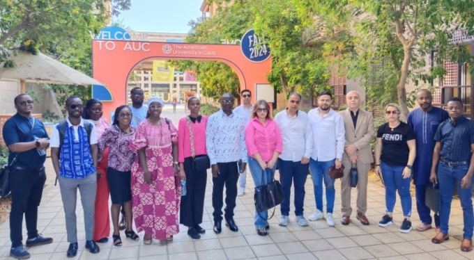 une vue des journalistes une vue des journalistes