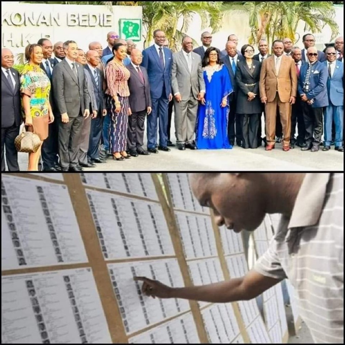 Élections de 2025/ Les députés Pdci-Rda relèvent de graves irrégularités sur la liste électorale. Élections de 2025/ Les députés Pdci-Rda relèvent de graves irrégularités sur la liste électorale.