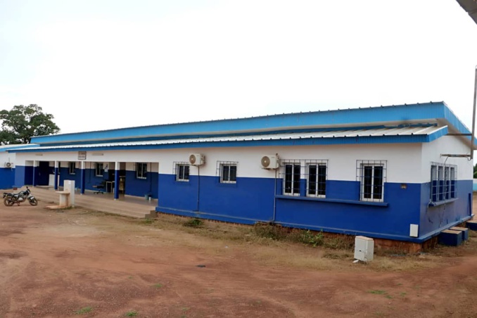Une vue de l'hôpital général de M'Bengué rénové Une vue de l'hôpital général de M'Bengué rénové