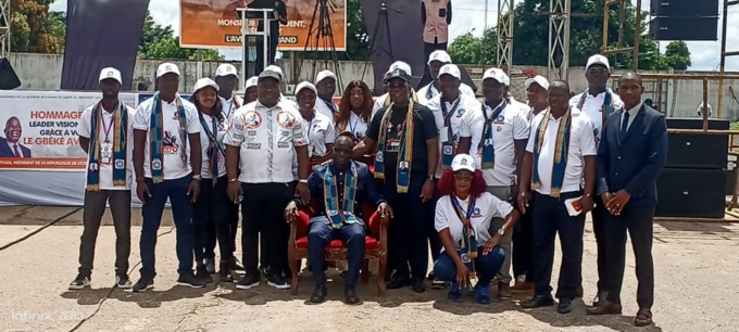 Révision de la liste électorale/Le ministre Assahoré Konan Jacques exhorte la jeunesse de Bouaké à une adhésion massive à l'opération. Révision de la liste électorale/Le ministre Assahoré Konan Jacques exhorte la jeunesse de Bouaké à une adhésion massive à l'opération.