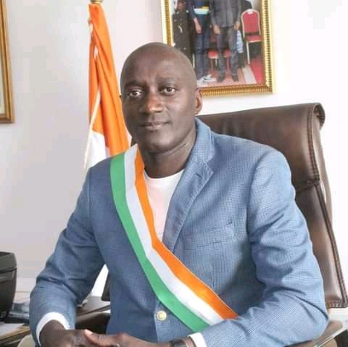 Le maire de Gagnoa M. Youssouf Diabaté a un programme ambitieux pour sa cité Le maire de Gagnoa M. Youssouf Diabaté a un programme ambitieux pour sa cité