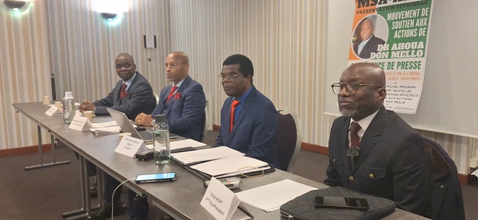 Au lancement de son mouvement, M. Kore Moussa Michel MOGNON, président du MSA – ADM rassure : La représentation PPA-CI peut se tenir tranquille. Au lancement de son mouvement, M. Kore Moussa Michel MOGNON, président du MSA – ADM rassure : La représentation PPA-CI peut se tenir tranquille.