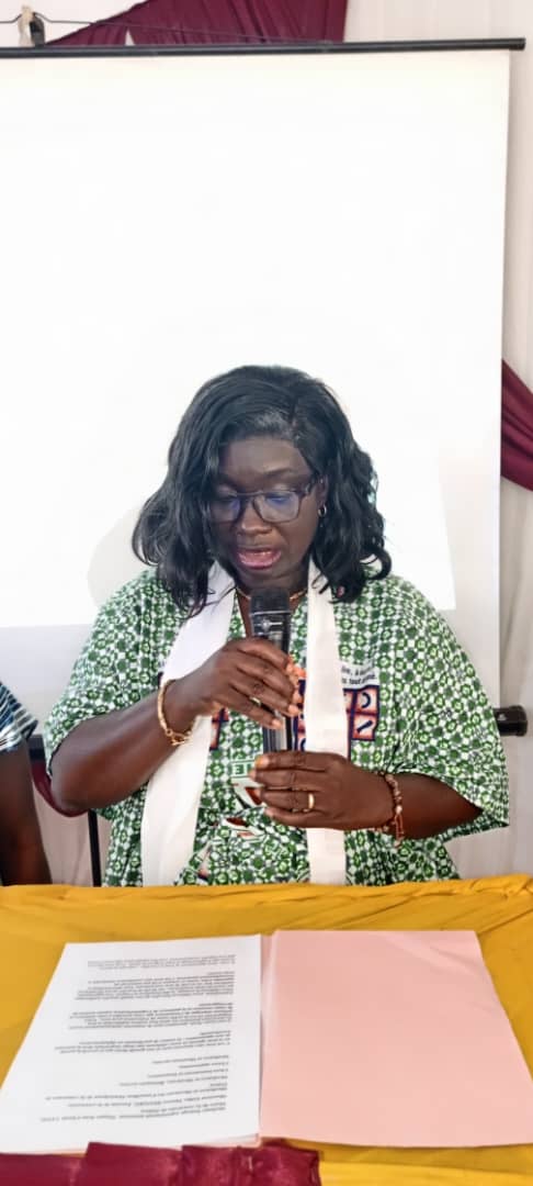 Mme Koffi Marie-France épouse Yapo, pdte de l'Ong Klaulet Mme Koffi Marie-France épouse Yapo, pdte de l'Ong Klaulet